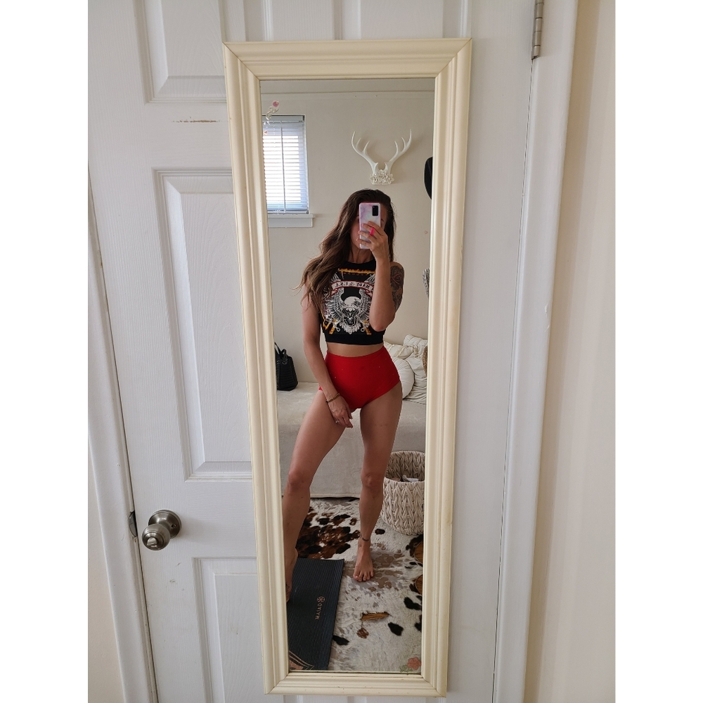 high waisted bikini